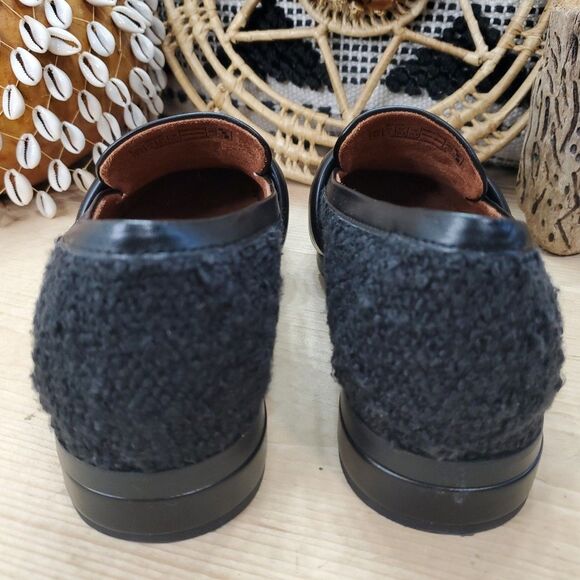 Vionic Women's 6.5 Mylene Boucle Loafers Classy Professional Slip On Shoes Black - Picture 7 of 11